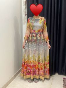 Colourful Ethnic Frockstyle Dress