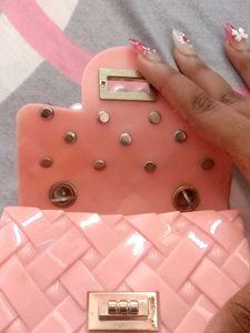 Pink asthetic cute handbag 👜
