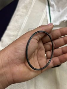 Black Shimmer Metal Bangles