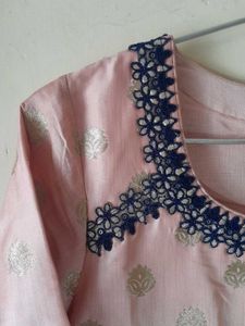 Designer Light PINK kurta
