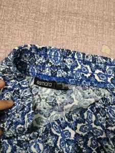 Denim+Short Skirt
