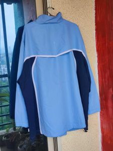 Vintage Light Blue Windbreaker