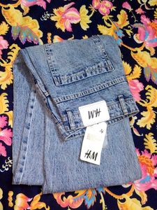 H&M Light Denim Baggy Jeans 👖