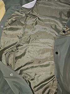 Varsity Style Bomber Jacket