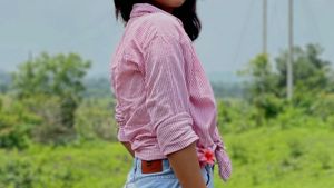 Striped Button-Down Shirt