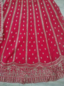 Stunning Pink Embellished Lehenga Choli