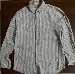 Striped Long Sleeve Button-Down