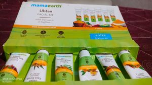 Mama Earth Ubtan Facial Kit And Littles Baby Wipes