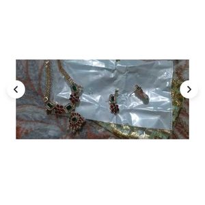 Emerald and Ruby Necklace