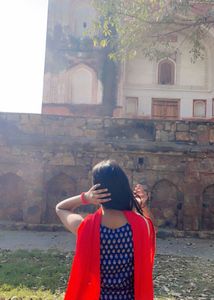 90s Navy,Cherry Red kurti