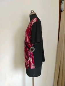 Plus Size Stylish Printed Top
