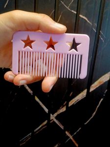 Pink Star Comb
