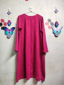 🌺Floral Embroidered Winter Kurta/Dress