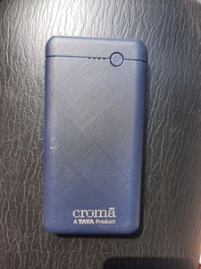 Croma Power Bank 10000mah 1 Weak Used