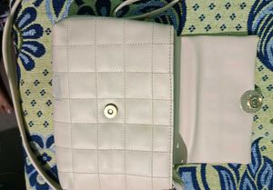 Beautiful Beige Colour Sling Bag For Women