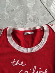 Red &#39;Sailing Spirit&#39; Sweater