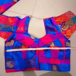 🛍️Like New Checked Silk Saree ⭐⭐⭐⭐⭐