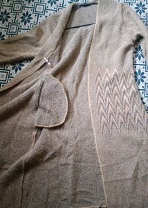 Imported Pure Woollen Fur Shrug For Winters