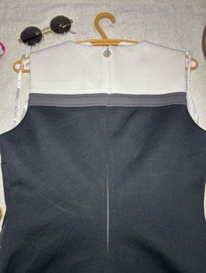 Tommy Hilfigar Black And White Dress