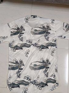 D&amp;G Printed Short Sleeve Shirt