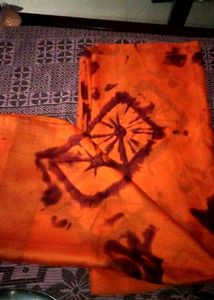 Price Drop Beautiful Georgette Shibori Print Sare
