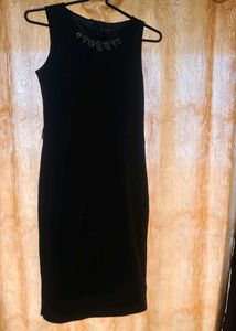 Black Glittery Dress