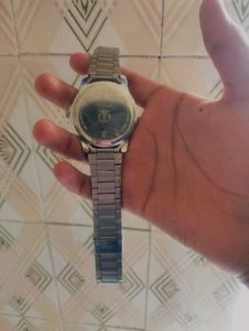 Titan Silver Watch