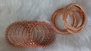 Set of Rose Gold Bangles