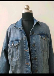 Denim Plus Size Jacket
