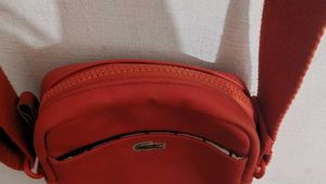 Lacoste Red Crossbody Bag