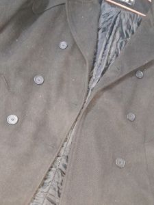 Woolen Black Coat