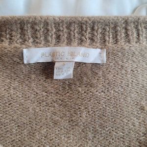 Tan Knit Sweater