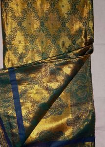 Golden Fabric Material