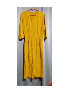 Mustard Midi Dress