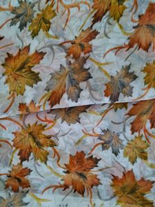 Autumn Leaves Saree