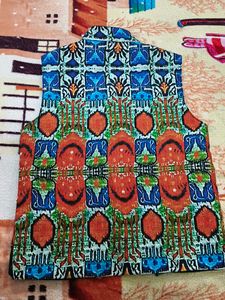 Stylish Kids' Ethnic Waistcoat