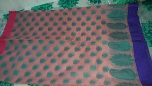 new cotton silk net saree