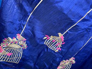 Pink &amp; Blue Salwar Suit