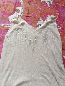 Sparkly Sleeveless Top
