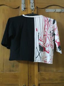 Abstract Print T-Shirt