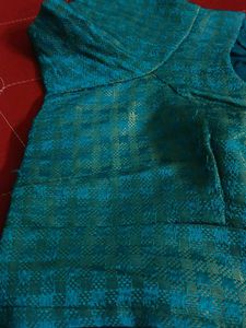 Teal Woven Top