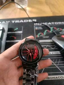 Quartz Analog Multi Dial Stainless Steel Strap Wat