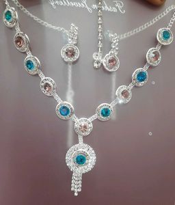Silver Tone Fashion Jewelry Set