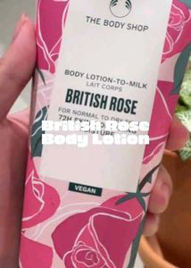 The Body Shop British Rose Lotion