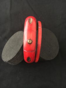Red Bangle Bracelet