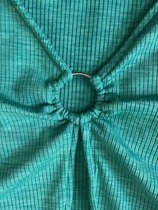 Ribbed Long Sleeve Crop Top