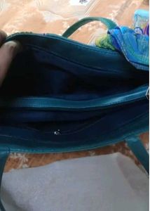 Peacock Print Tote Bag