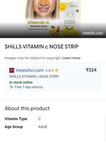 Shills Professional Nose Strip