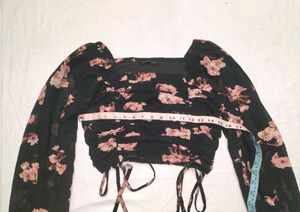 Myntra Trend Arrest Peach Top