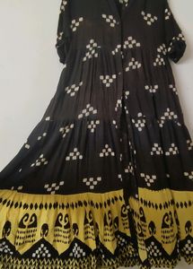 Front Open Anarkali Kurta